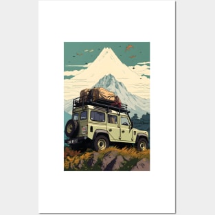 4x4 Mount Fuji Posters and Art